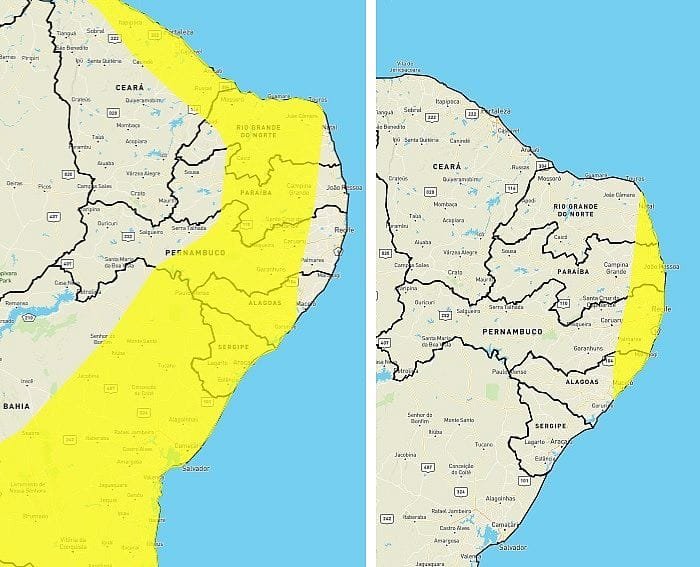 Inmet Segue Alerta De Chuvas Intensas Para Regi Es De Alagoas