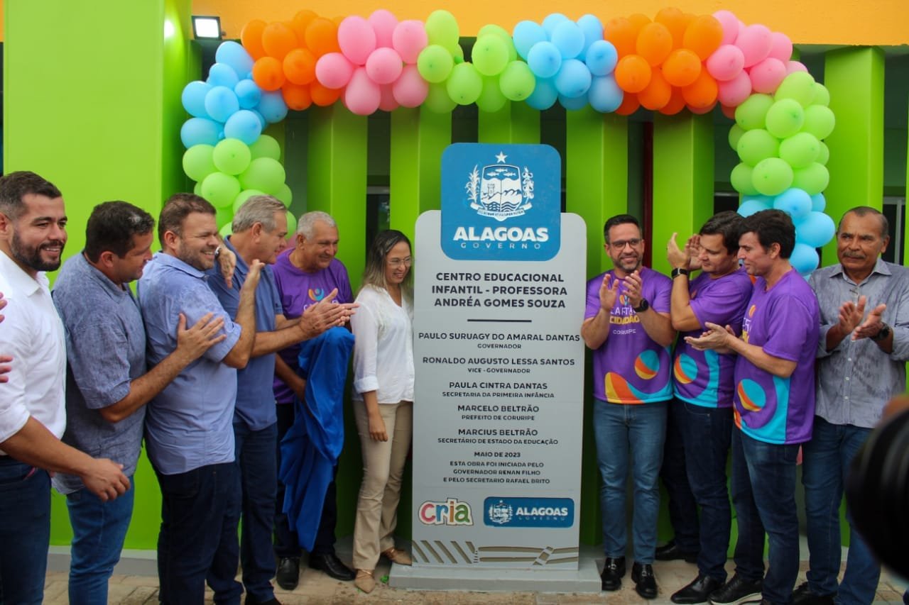 Prefeito Marcelo Beltr O E Governador Paulo Dantas Inauguram Creche